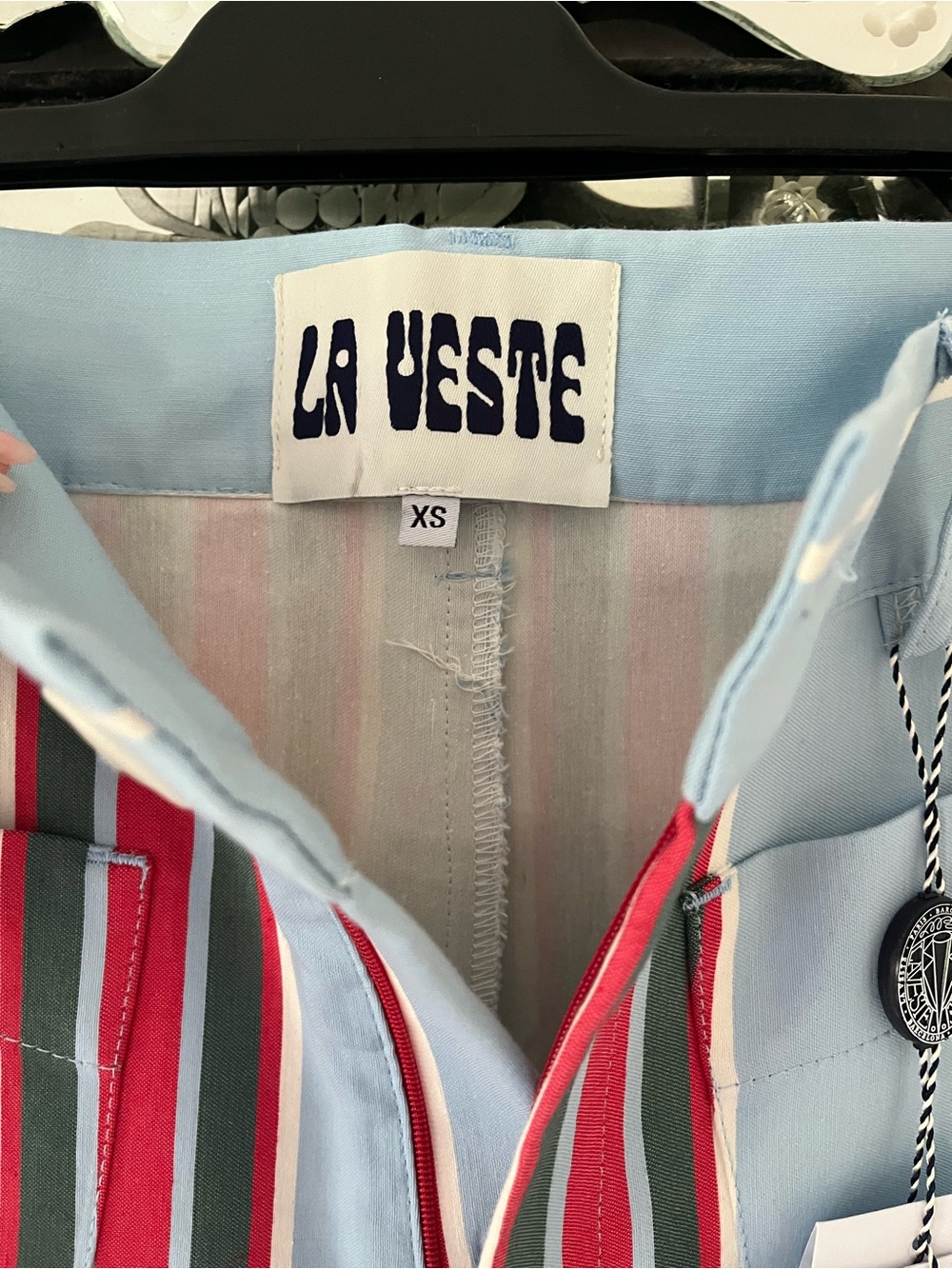 La Veste Pippi Pants 12 in Colourful Stripes - Picture 7 of 13